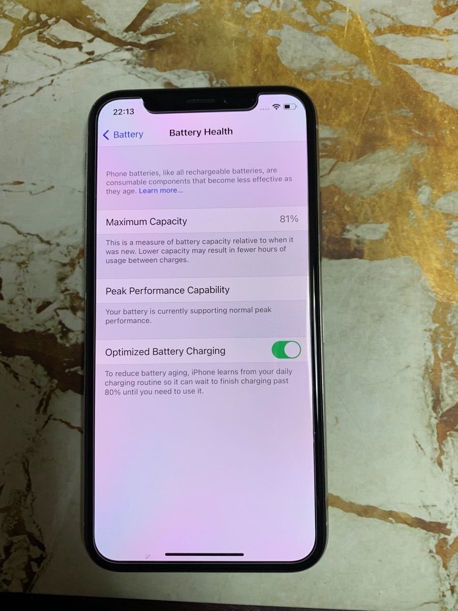 iphone x 64 gb SIMフリー白 SIMロック解除