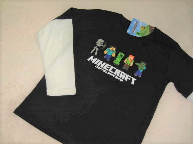 160 マイクラ 新品 黒 長袖 Tシャツ マインクラフト 男の子 最大83%オフ! 160 マイクラ 新品 黒 長袖 Tシャツ マインクラフト 男の子 最大83%オフ!