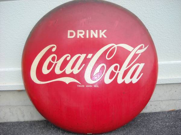 Yahoo!オークション - 当時物 DRINK Coca-Cola コカコーラ ボタン...
