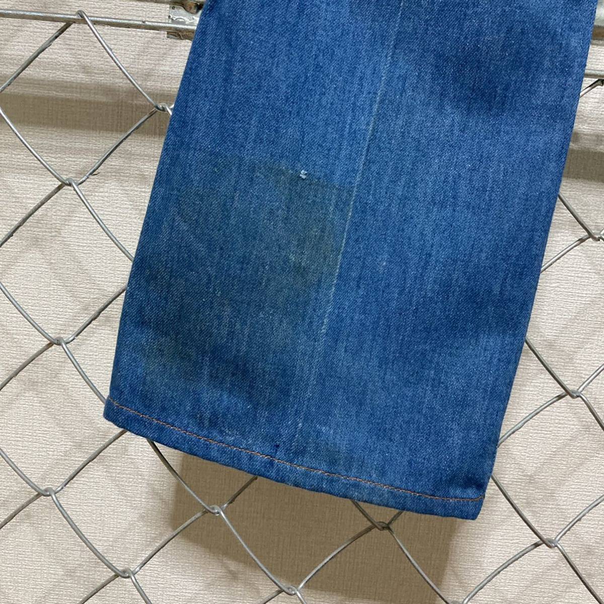 70's VINTAGE!! Levi's 22225 5016 リーバイス 79年製 42TALON ブーツカット フレア デニムパンツ ジーンズ 30×34 _画像10