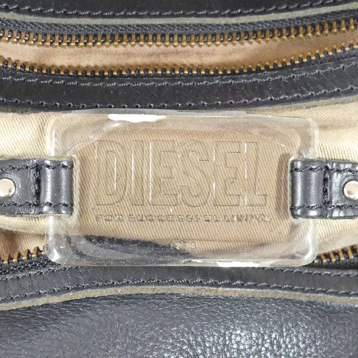 即決★DIESEL★オールレザーボストンバッグ ディーゼル メンズ 黒 本革 トラベル 本皮 かばん 旅行 ハンドバッグ 鞄 ショルダーバッグ 2way