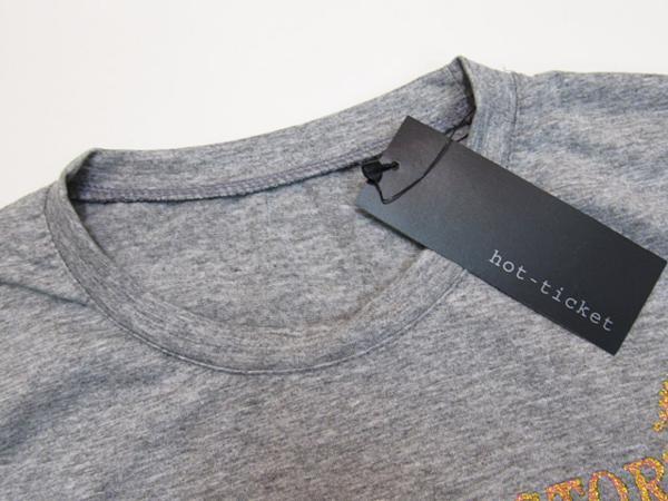 hot-ticket チェーン半袖Tシャツ 灰色グレー レディース / ルゥ・ディ ROUX DI女性Tee 1250_画像4