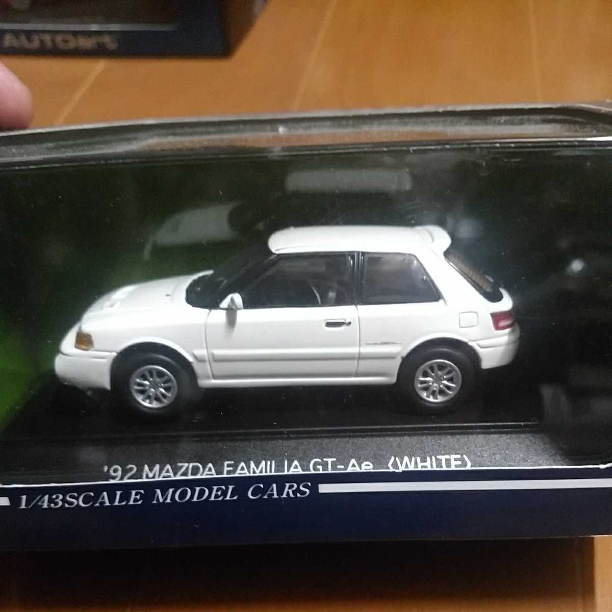 SAPI サピ　1/43 MAZDA FAMILIA GT-Ae マツダ　ファミリア　1992 ホワイト_画像2