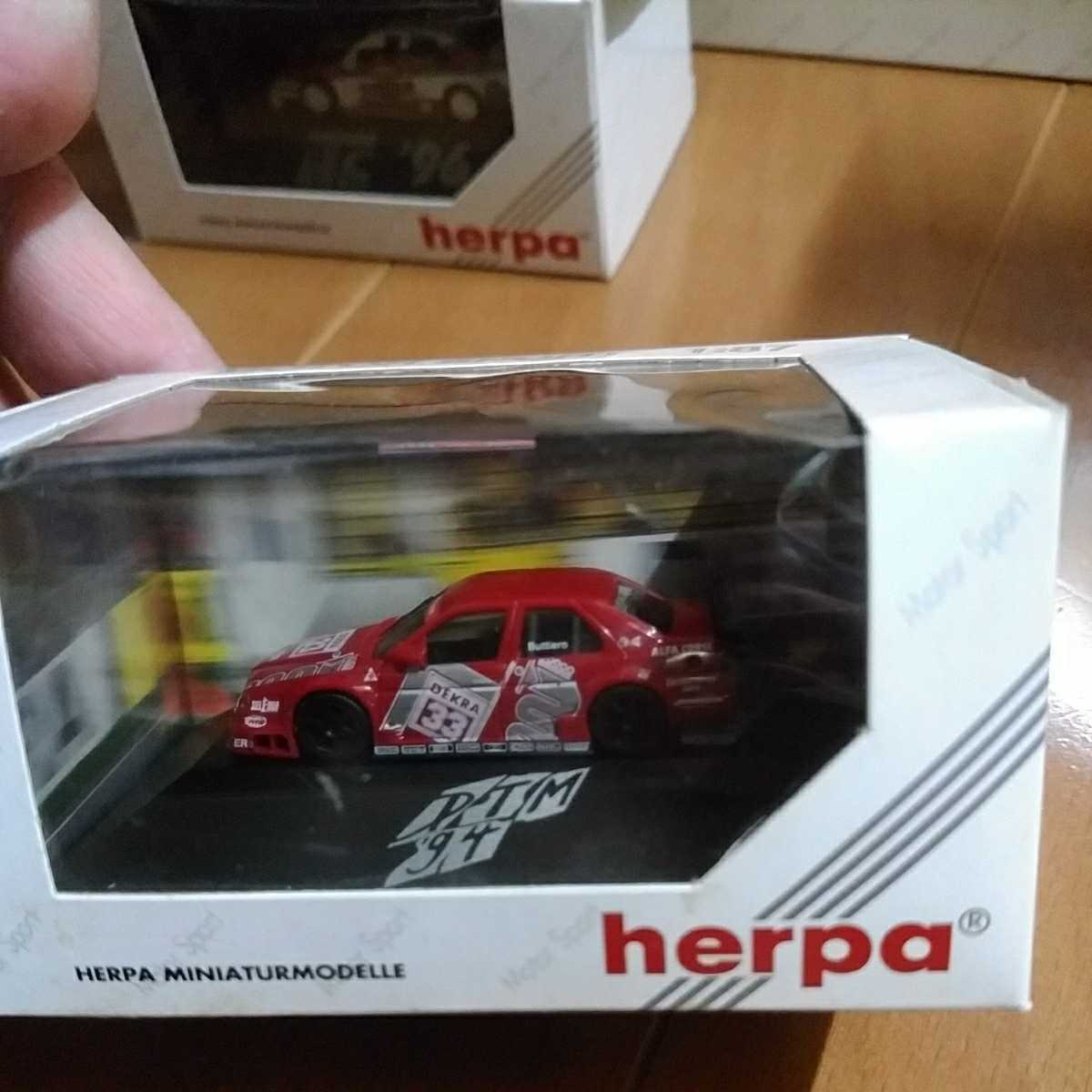 herpa Herpa 1/87 ALFA ROMEO 155 V6 T1 Alpha Romeo DTM 1994 Alpha Corse No.33 ALFA CORSE