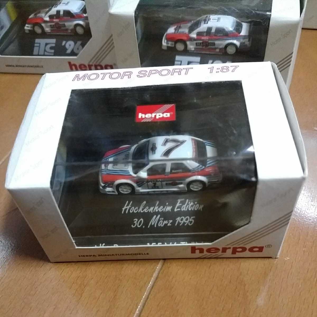 herpa ヘルパ 1/87 ALFA ROMEO 155 V6 T1 アルファロメオ　DTM 1995 ナニーニ　ホッケンハイム　マルティニ　MARTINI _画像1