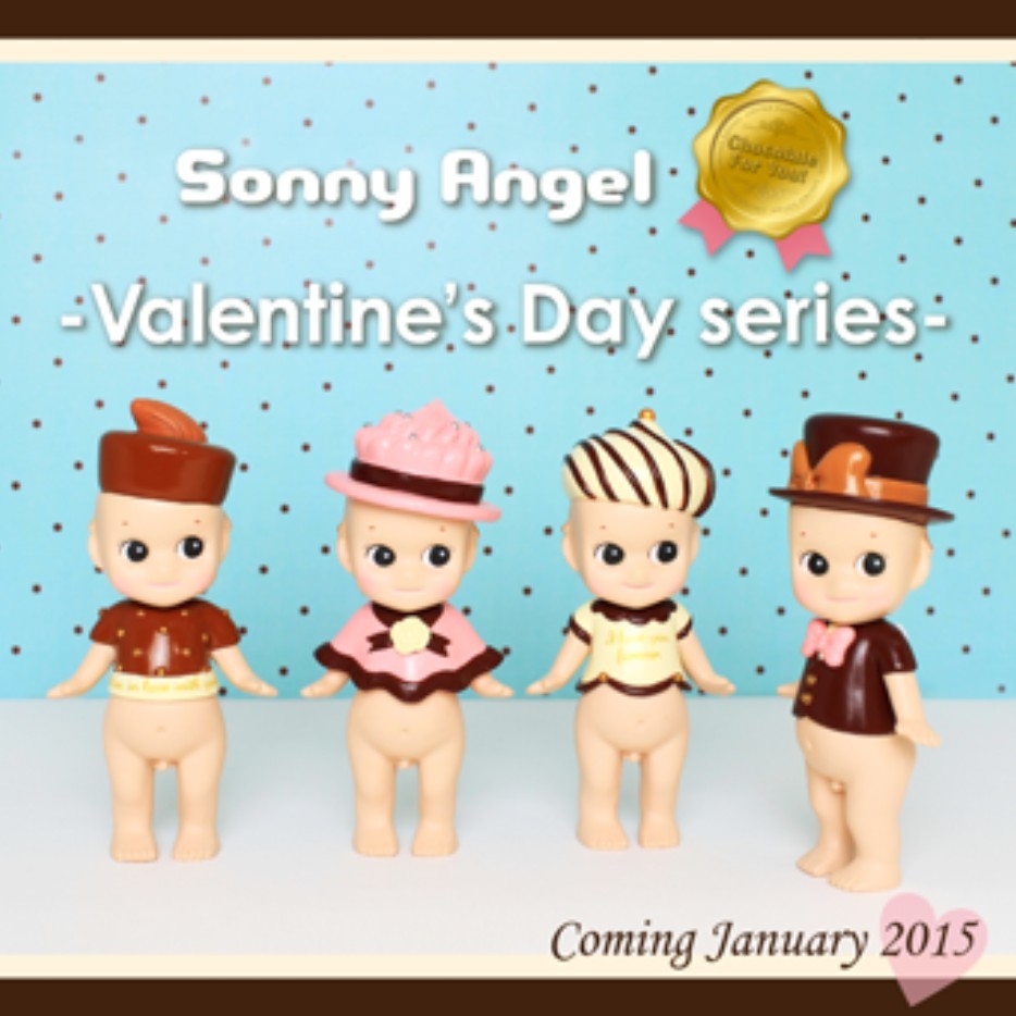 ソニーエンジェル Sonny Angel バレンタインシリーズ 2015年 4種類 キューピー 人形 チョコレート