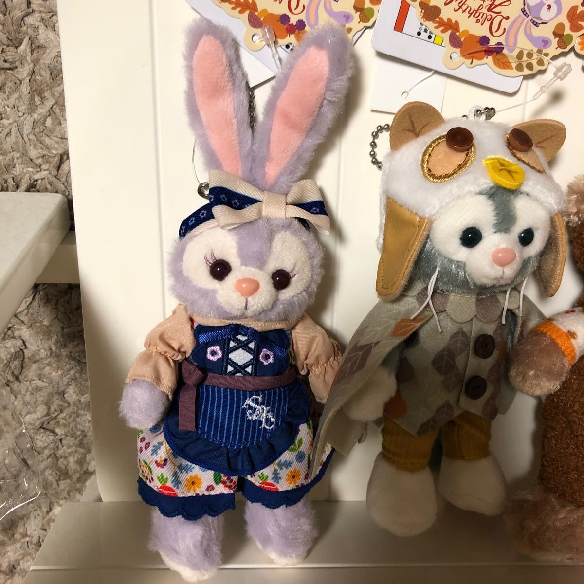 秋のぼうけん ダッフィー&フレンズ ぬいば4点 ダッフィー 秋のぼうけん ダッフィー&フレンズ ぬいば4点 ダッフィー