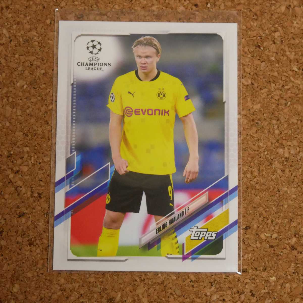 topps uefa champions league japan edition Erling Haaland トップス ジャパンエディション アーリングハーランド ドルトムント dortmund_画像1