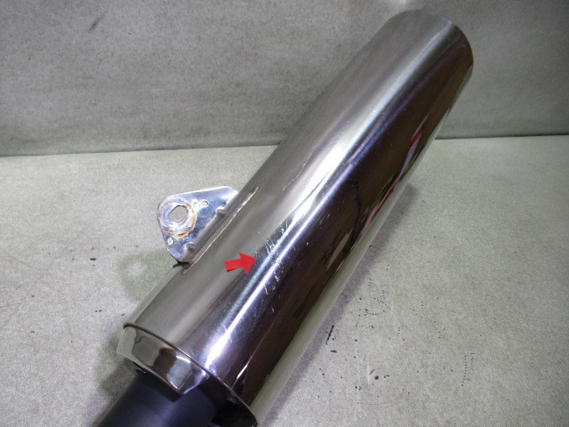 E*ZRX1200R for muffler 1220 original. Sara sound none. large dent none.M077.K427.ZRT20A