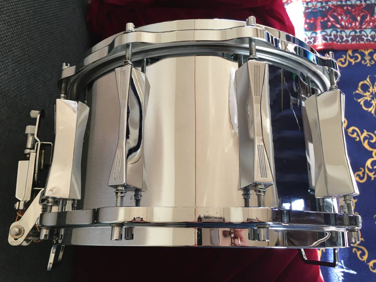 SONOR PHONIC PLUS D508x SEAMLESS FERROMANGANESE STEEL スネア 14×8インチ【美品】_画像3