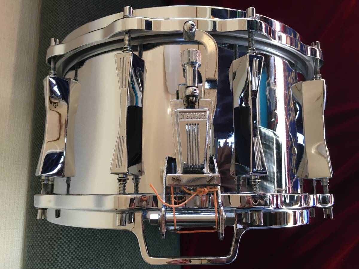 SONOR PHONIC PLUS D508x SEAMLESS FERROMANGANESE STEEL スネア 14×8