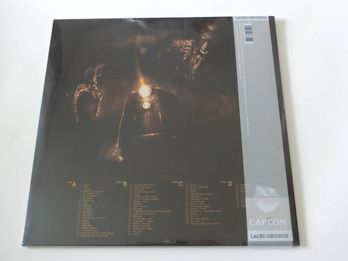新しく着き バイオハザード0 Resident Evil LPレコード 2枚組 オリジナル サウンドトラック サントラ 未開封