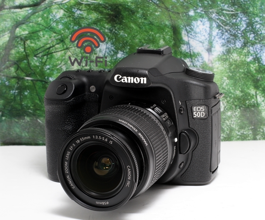 Wi-fiでスマホ転送 Canon EOS 30D 新品付属品多数 デジタル一眼