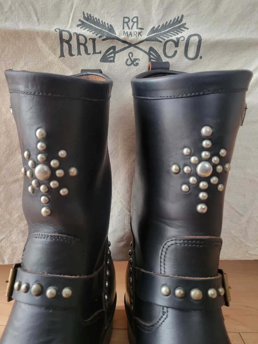 RRL JULIAN MADE LIMITED EDITION スタッズ エンジニアブーツ us9