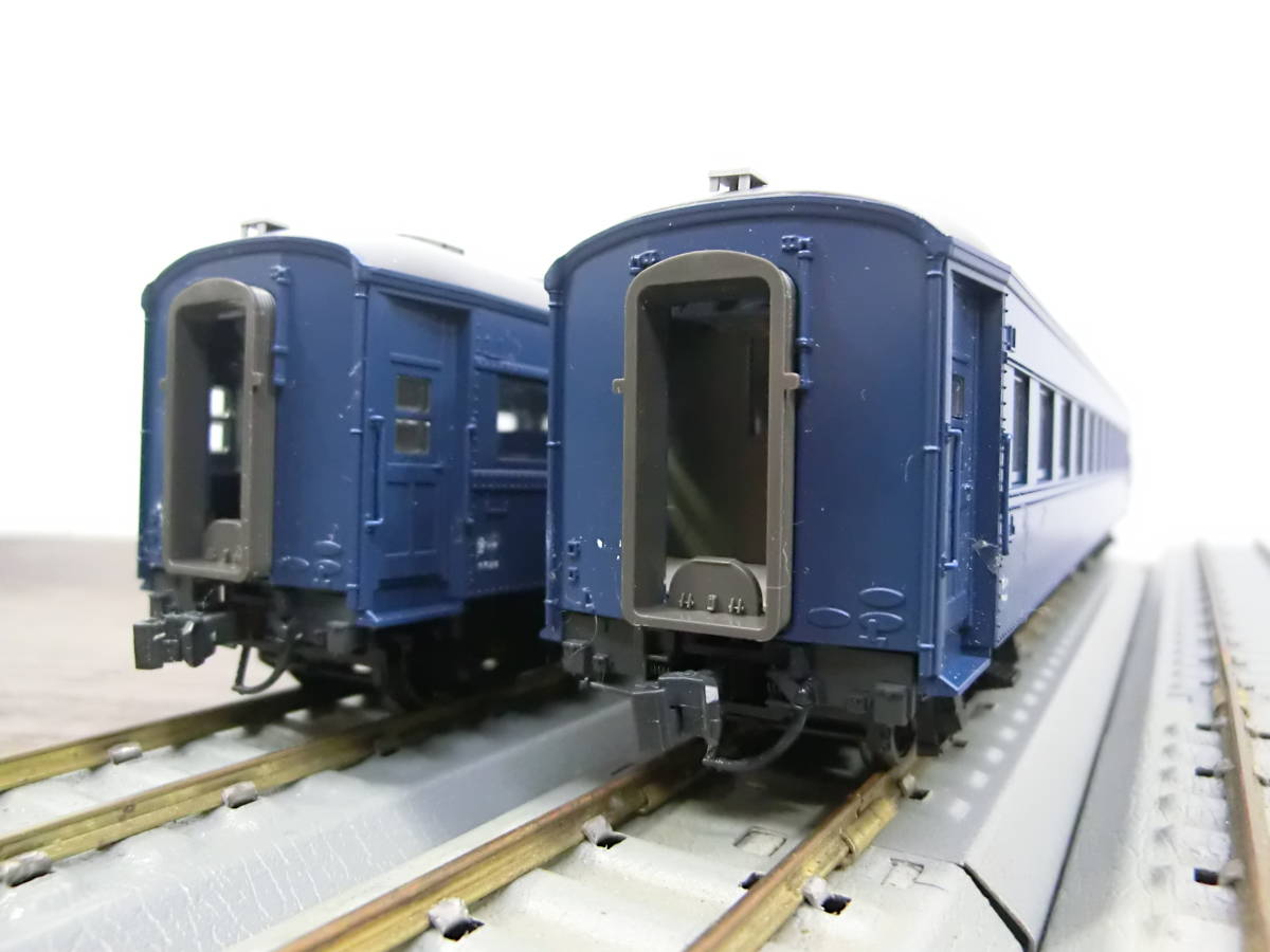USED 鉄道模型 KATO 関水金属 HOゲージ (HO) オハ35 ブルー 1-511 2両セット　A11922