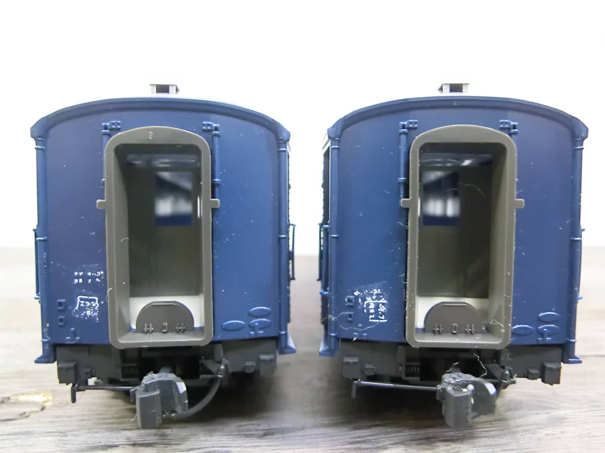 USED 鉄道模型 KATO 関水金属 HOゲージ (HO) オハ35 ブルー 1-511 2両セット　A11922_画像4