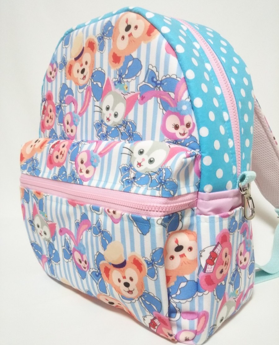 Paypayフリマ ダッフィーフレンズ リュックサック 低学年サイズ ハンドメイド Paypayフリマ ダッフィーフレンズ リュックサック 低学年サイズ ハンドメイド
