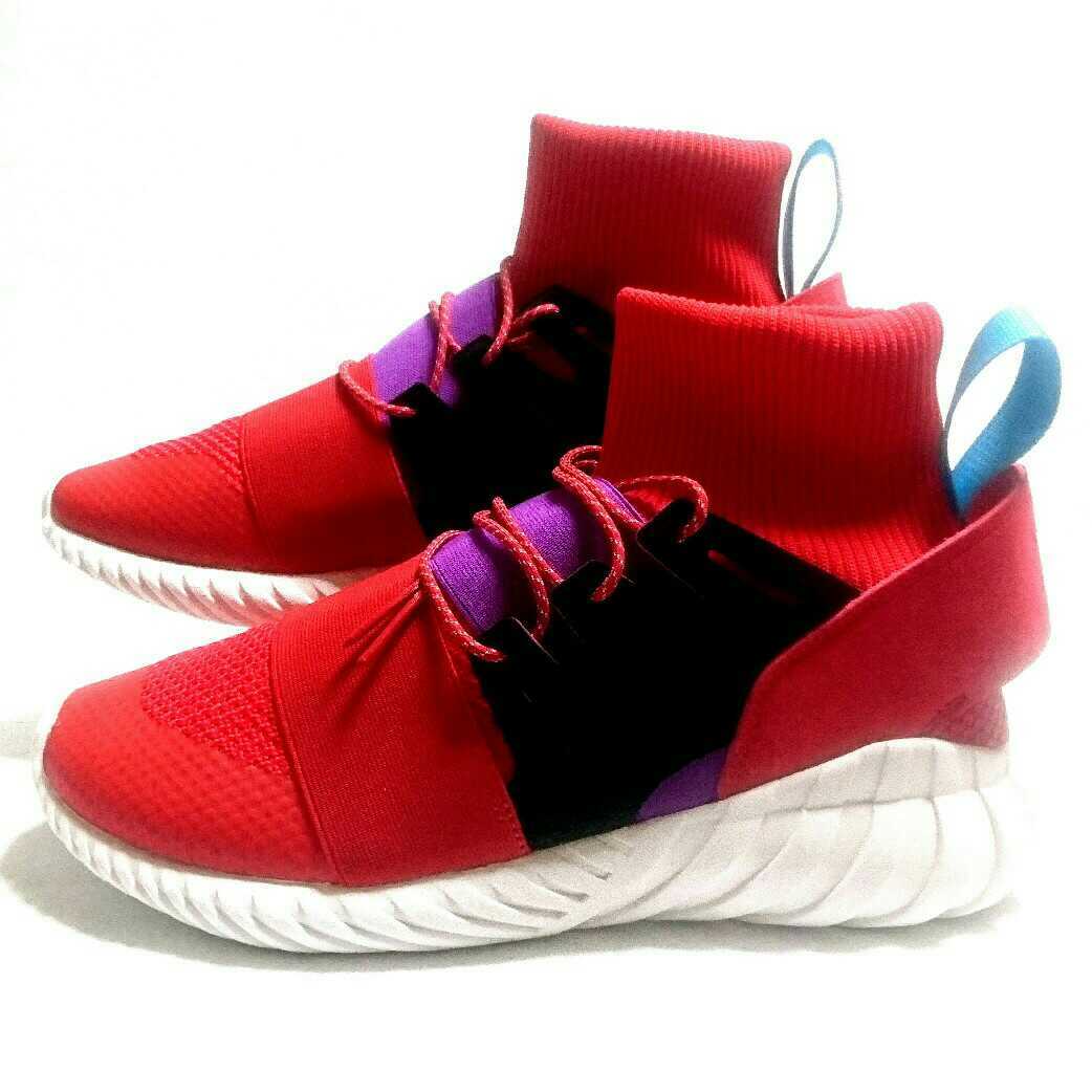 未使用/adidas/TUBULAR/DOOM ADVENTURE/アディダス/チューブラー/ドーム アドベンチャー/スニーカー/9.5=27.5cm/red×purple 5