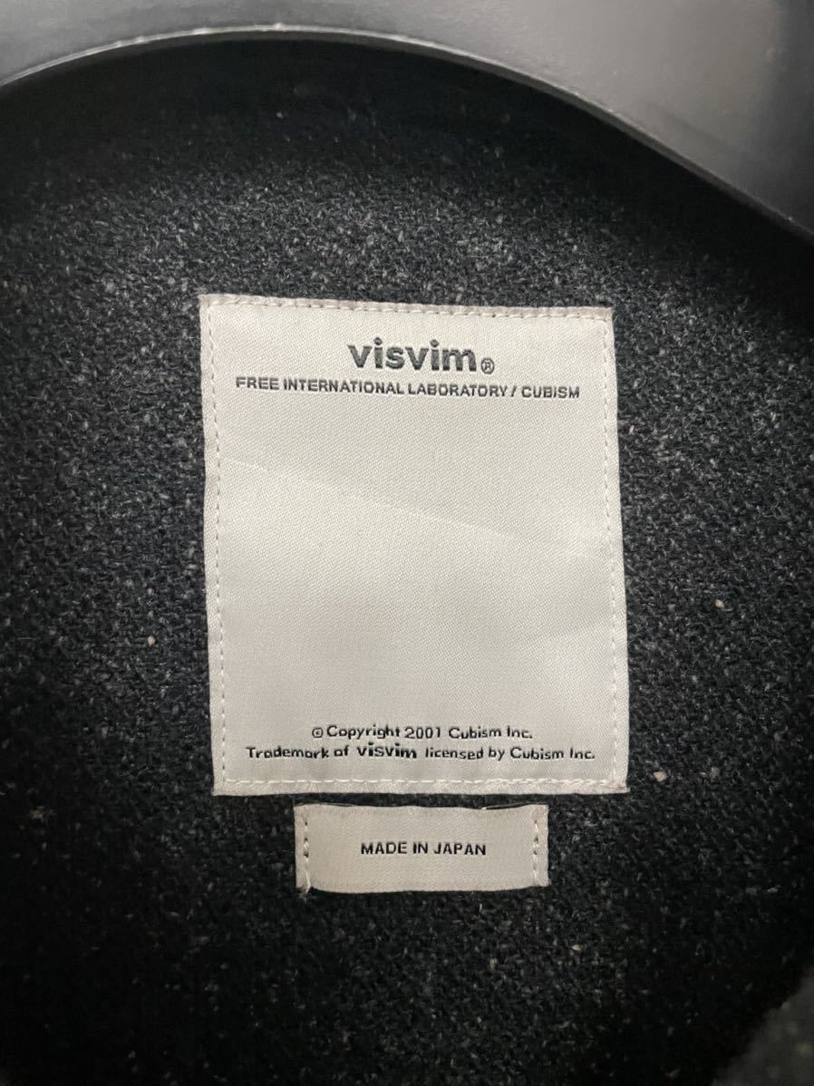 VISVIM ウール ジャケット 4 コート ワークジャケット パッチ ictの画像5