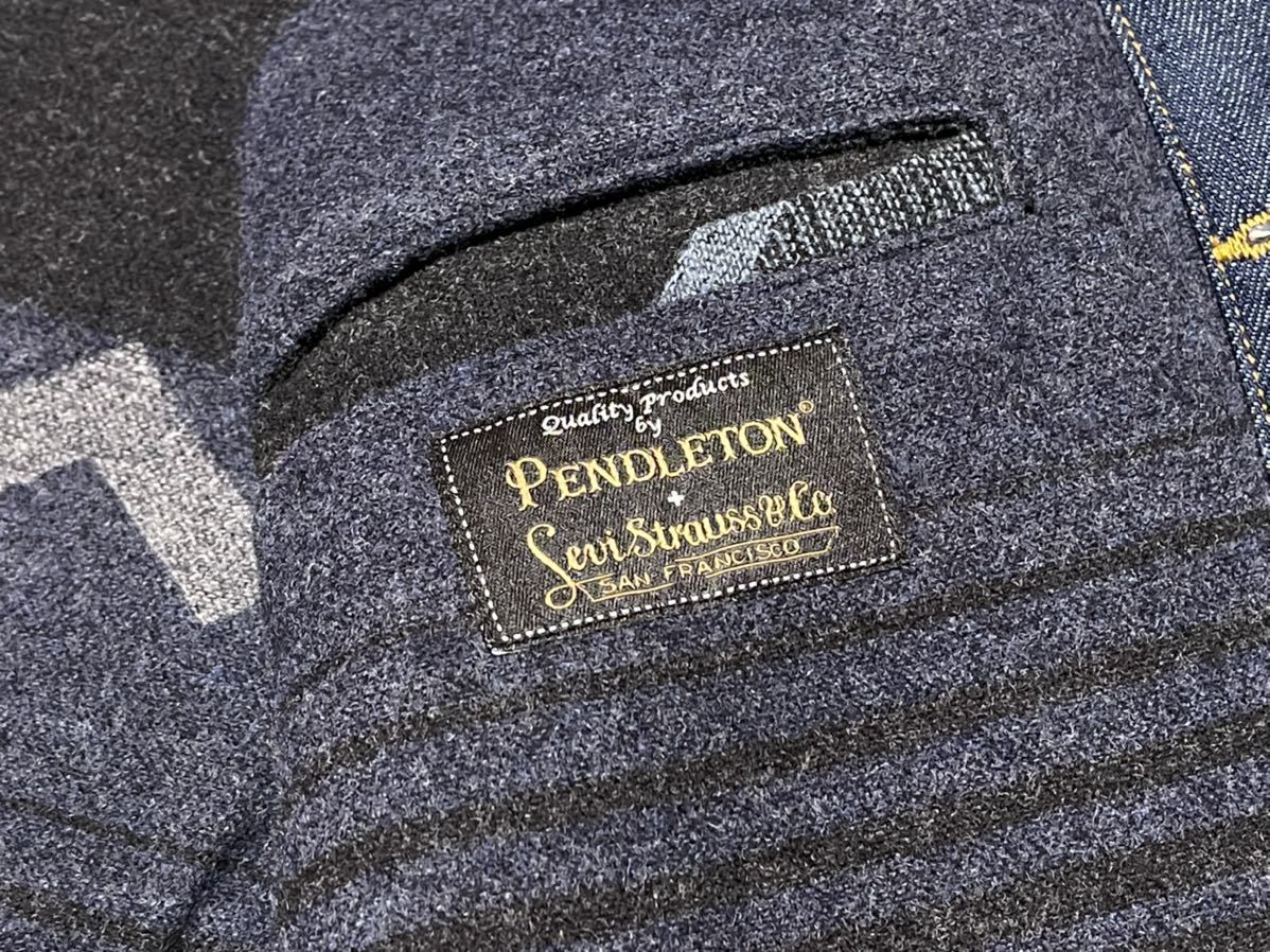 Levi's x Pendleton Denim Trucker Jacket リーバイス ペン Levi's x Pendleton Denim Trucker Jacket リーバイス ペン
