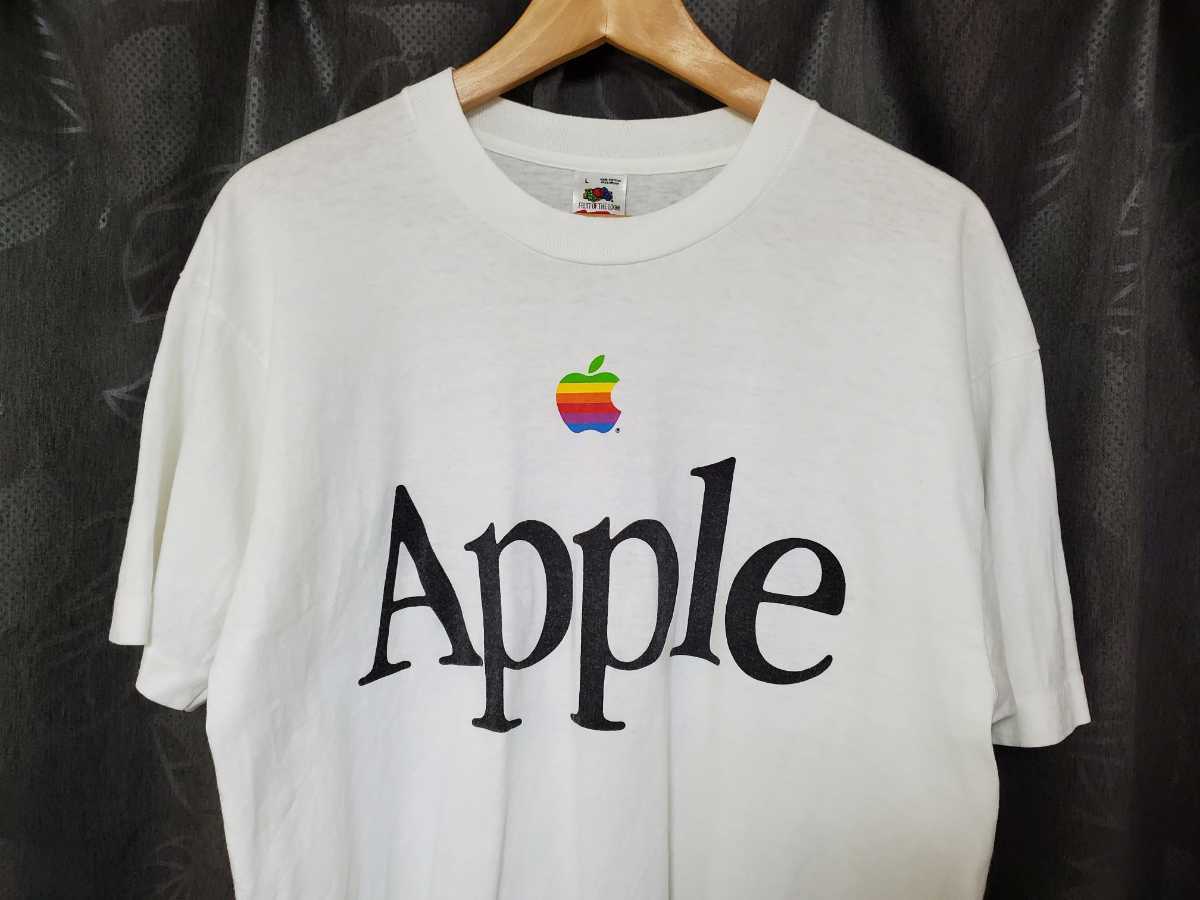 希少！90´s Apple アップル Tシャツ 企業物 ビンテージ-