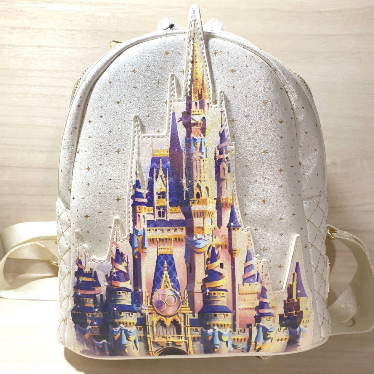 ディズニー WDW50周年 Loungefly リュックサック バックパック 城