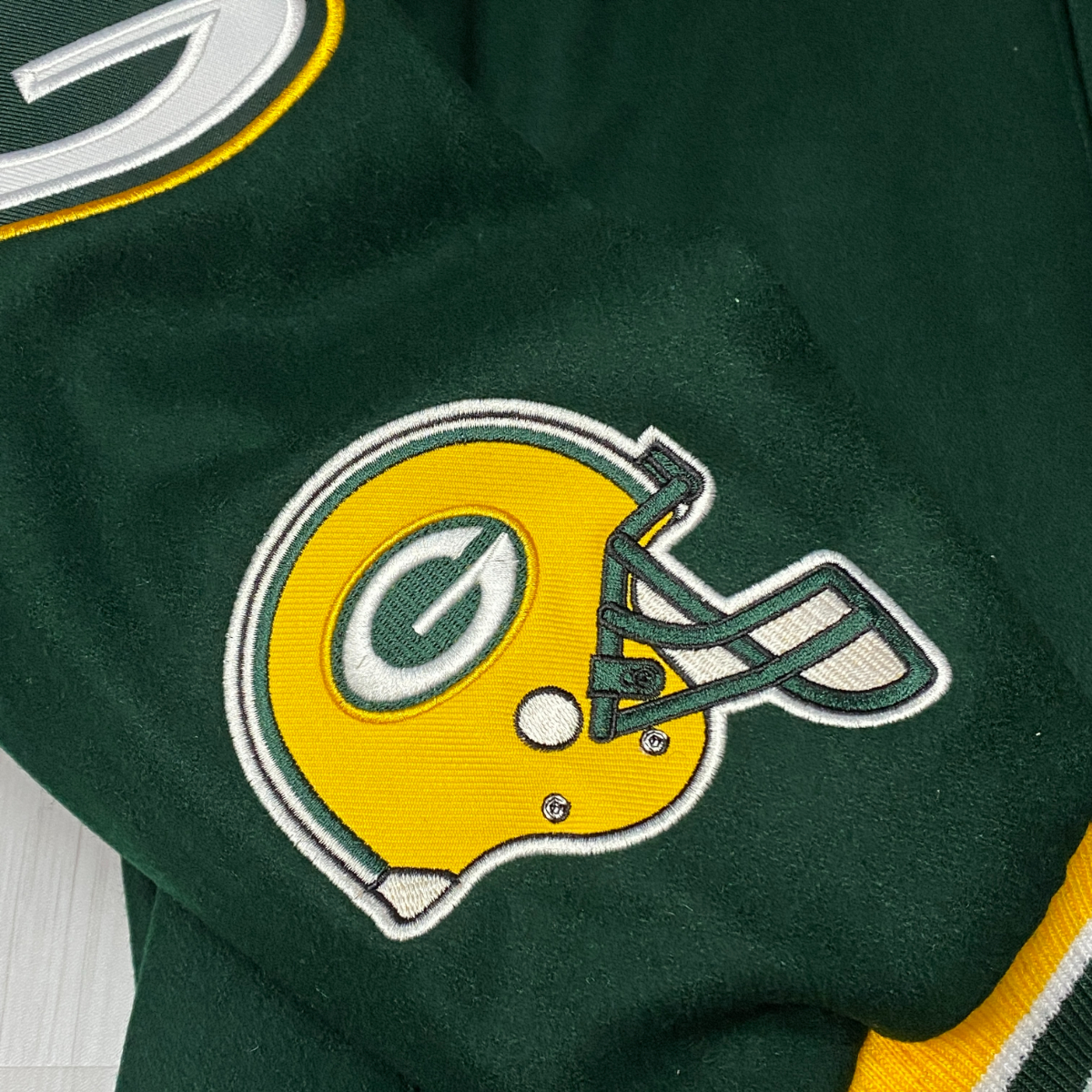 USA正規品 【XL】 NFL公式アイテム JHデザイン Packers グリーンベイ パッカーズ 緑 リバーシブル スタジアムジャンパー NFC スタジャン _画像2