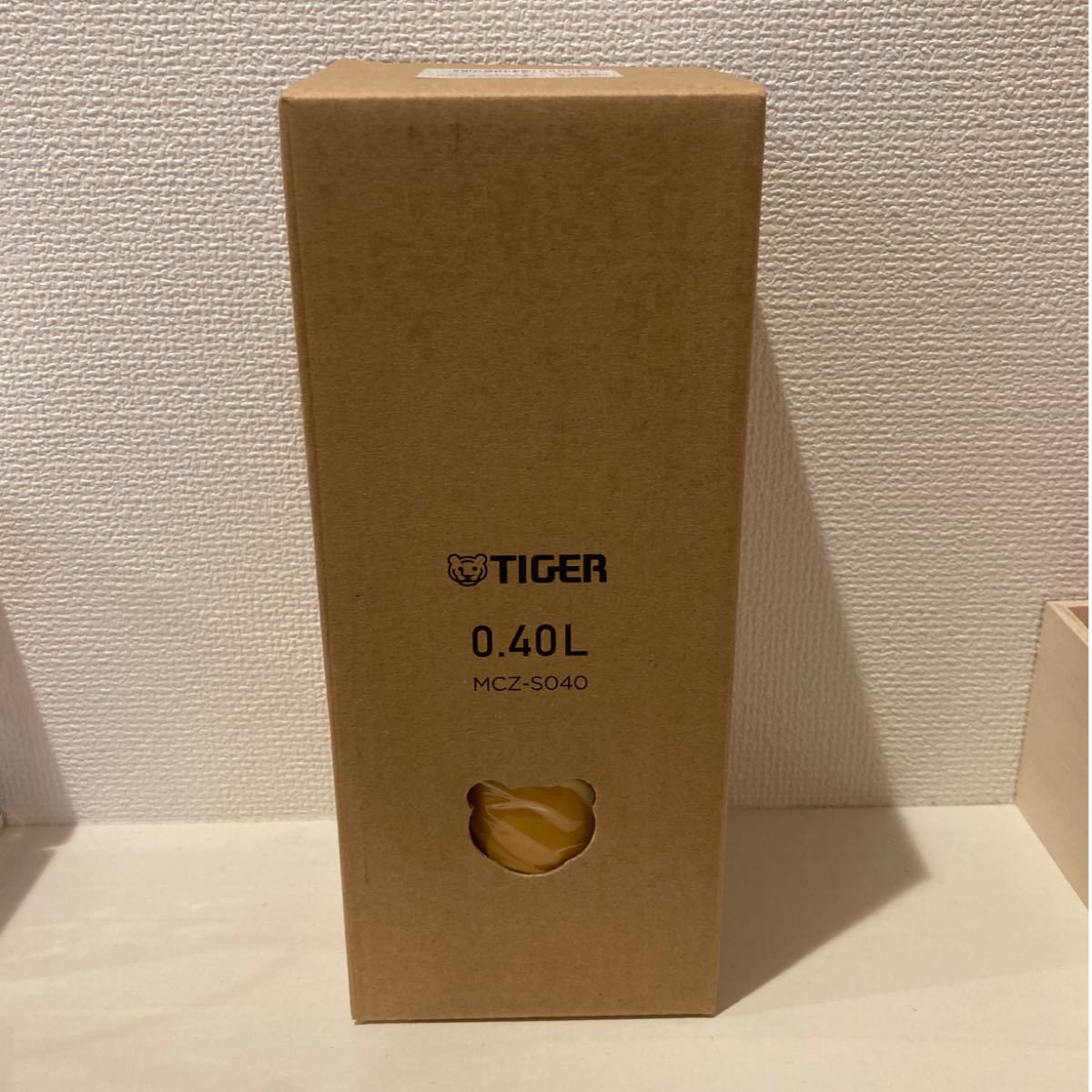タイガー魔法瓶 水筒 サハラ ステンレスボトル 400ml MCZ-S040YE