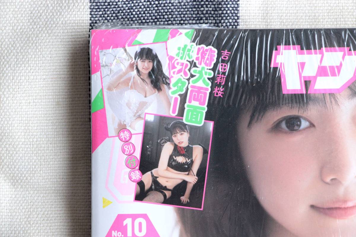 ヤングガンガン 吉田莉桜 高崎かなみ 2021.05.21 no.10/新品 シュリンク未開封 未読品 特大両面ポスター付き_画像4