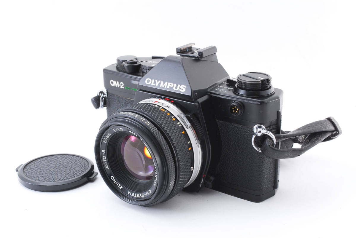 ☆OLYMPUS OM-2 BLACK + ☆標準レンズ 50mm - フィルムカメラ