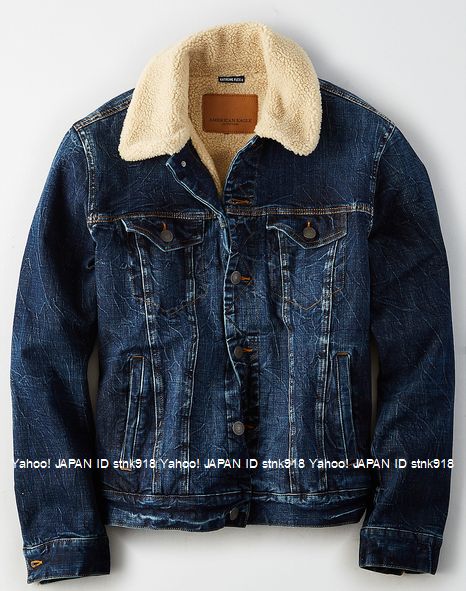 有名ブランド 〓ラスト!! アメリカンイーグル/US XXXL/AEO ボア Denim Jacket/D.Wash / Gジャン XLサイズ以上 有名ブランド 〓ラスト!! アメリカンイーグル/US XXXL/AEO ボア Denim Jacket/D.Wash / Gジャン XLサイズ以上