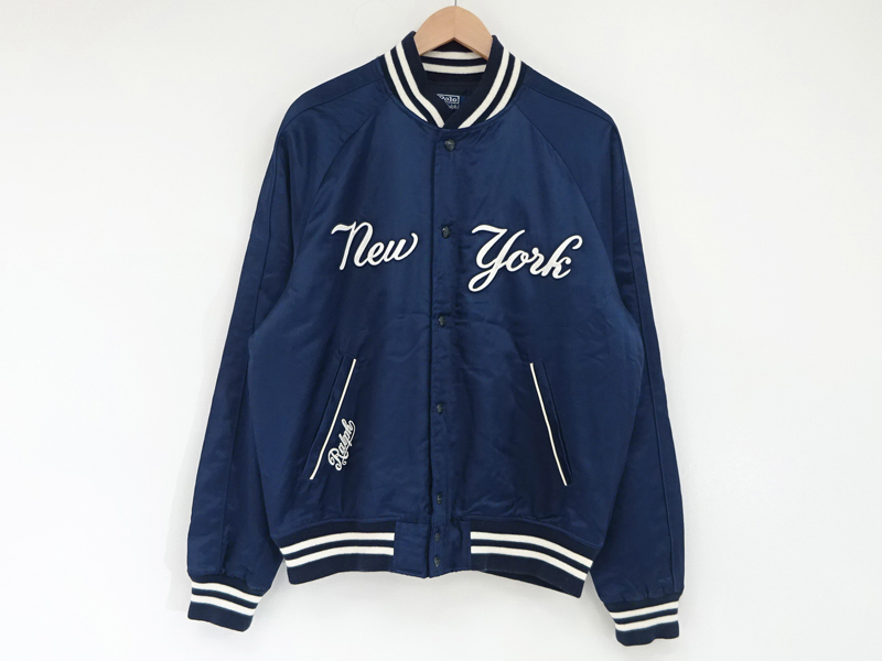 還元祭】 POLO Ralph Lauren×MLB New York Yankees stadium jacket 