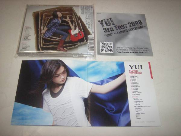 ＹＵＩのＣＤ＋ＤＶＤ「Ｉ　ＬＯＶＥＤ～」他・２枚セット！！_画像2