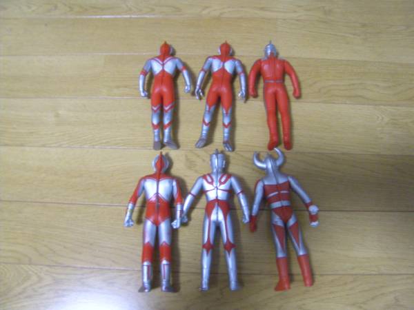 ウルトラヒーローソフビ　ウルトラ５兄弟＋父_画像2