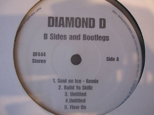 ★レア盤★DIAMOND D//B SIDES & BOOTLEGS/BEST KEPT SECRET(REMIX)/KOCO/MURO_画像2