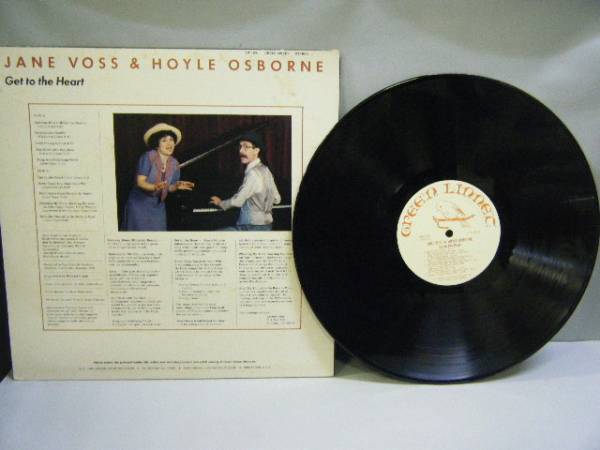 LP盤　JANE　VOSS＆HOYLE　OSBORNE/Get to the Heart_画像2