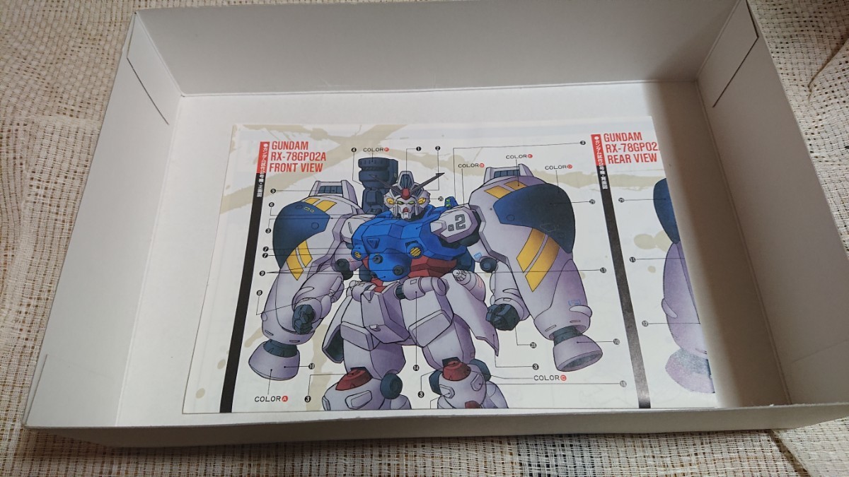 未組立 送料無料 1/144 RX-78GP02A ガンダム試作2号機サイサリス  旧キット 同梱可能 部品未開封 (一つ開封)