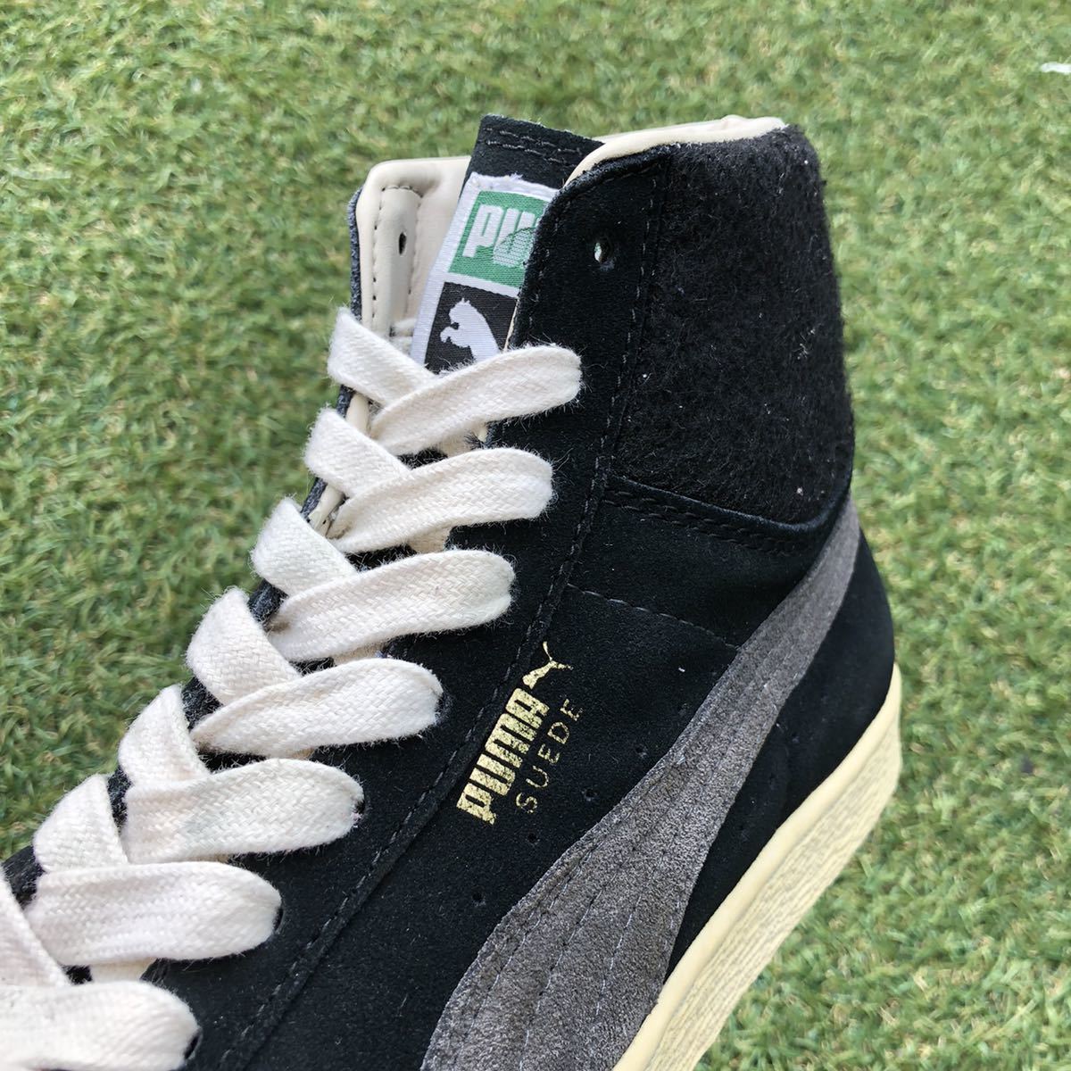 美品23.5PUMA SUEDE MID CITY プーマ スエードミッド シティー　G13_画像8