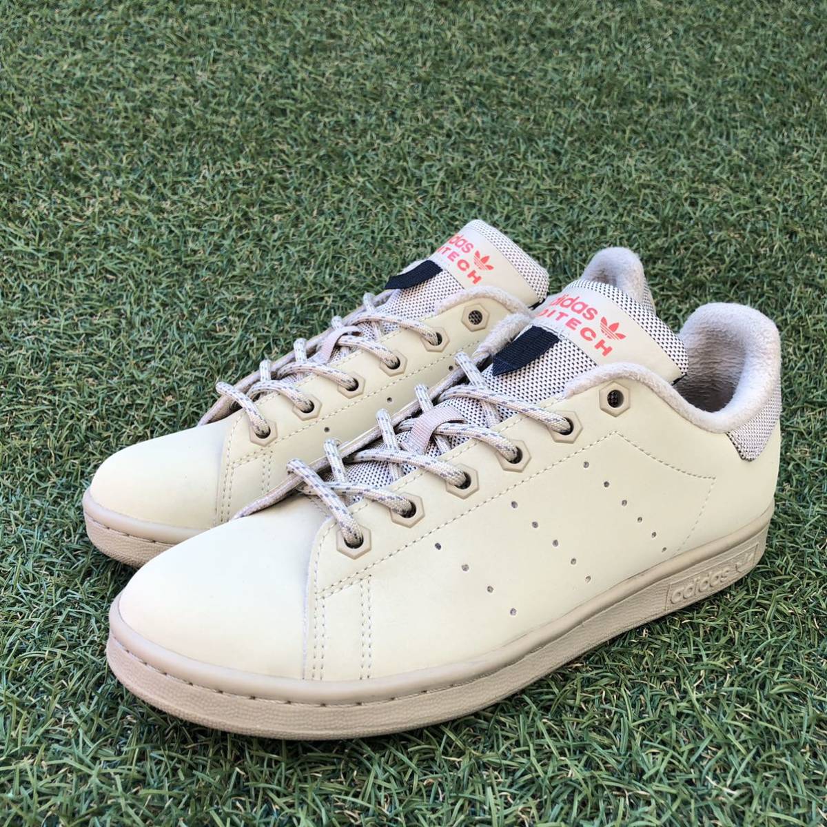 美品22.5 adidas STANSMITH アディダス スタンスミス G768_画像4