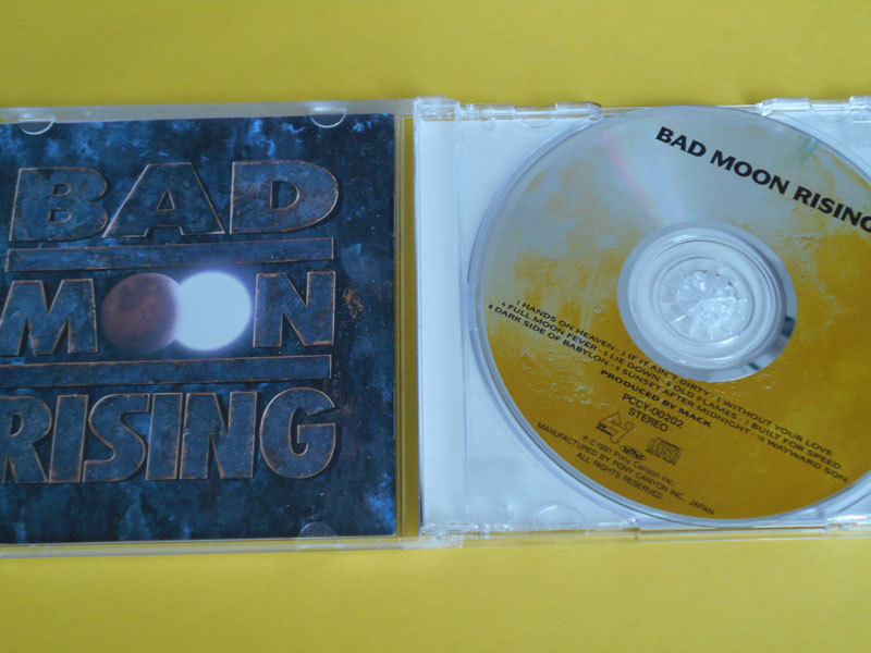 送料無料/ BAD MOON RISING 　廃盤　 国内盤　帯なし　訳詩なし　中古