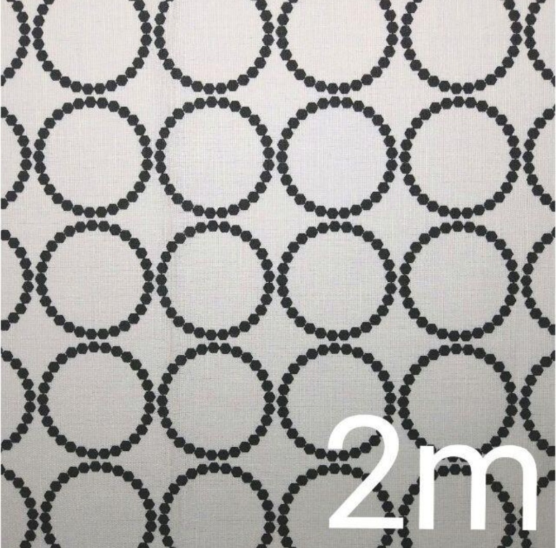 【ゆきちゃん限定】G017-1　サークル柄　ダイヤ　綿100％　92cm巾×2m
