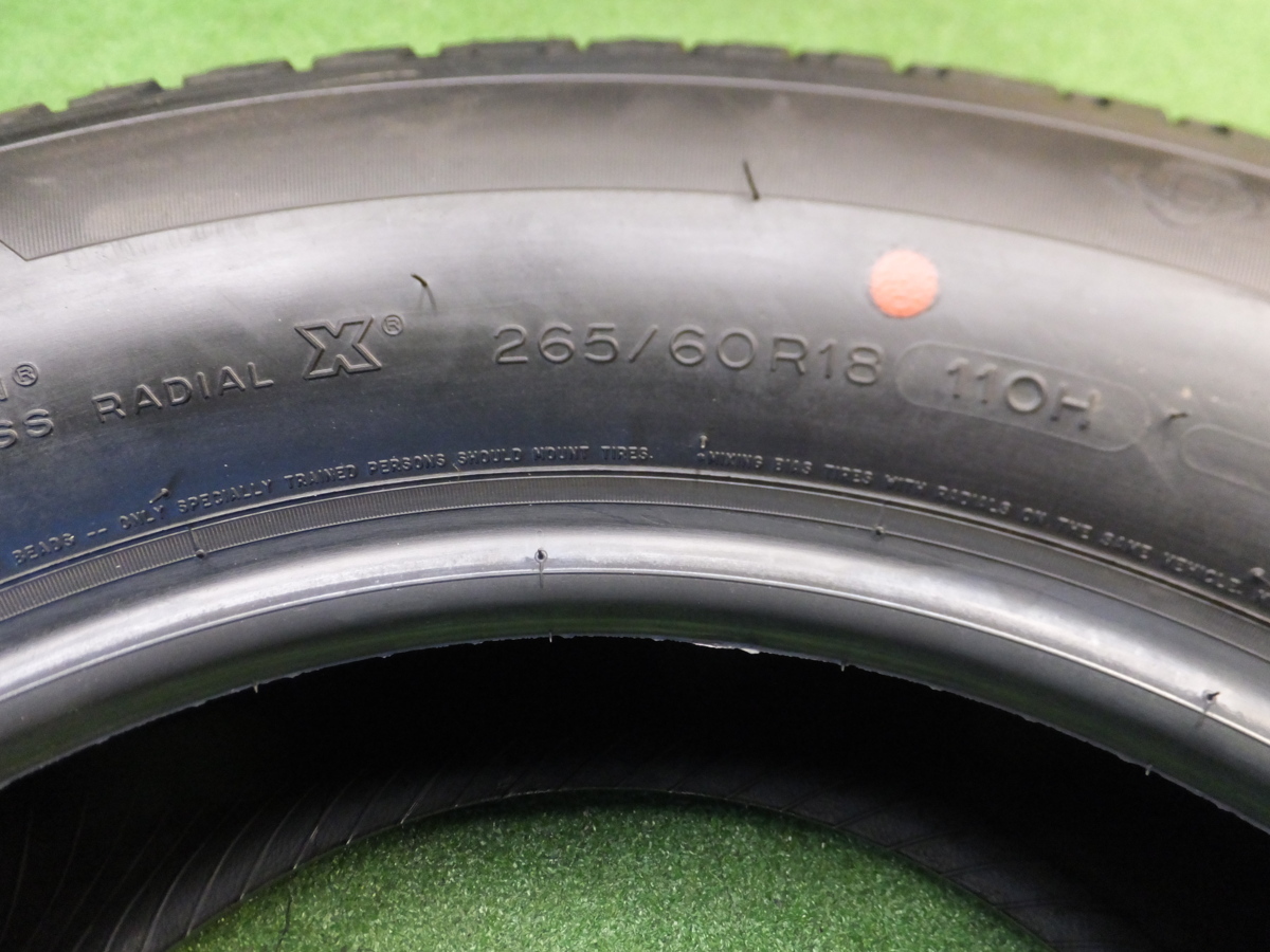 ヤフオク! - 新車外し 20年製 265/60R18 ミシュラン LATITUDE...