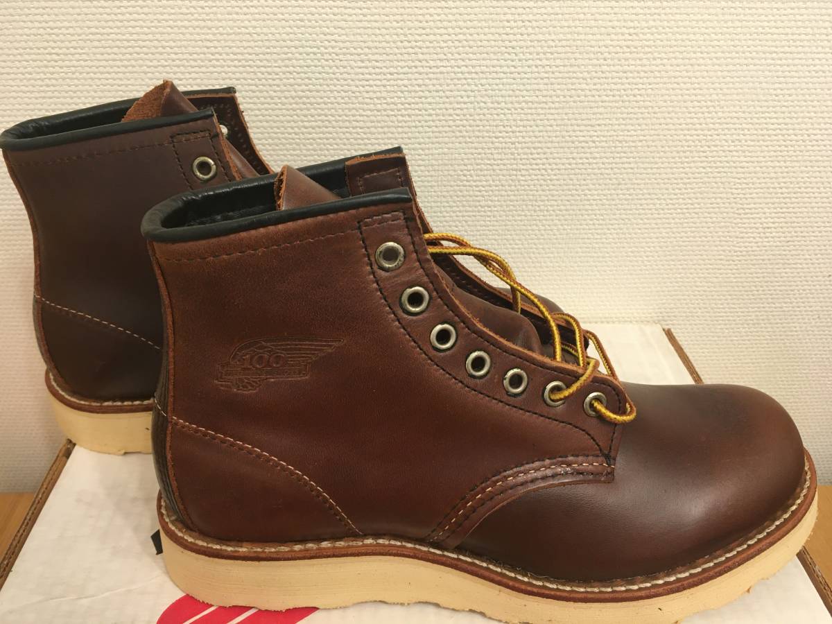 100周年記念】新品未使用 【サイズ6 5D】レッドウィング 8158 100周年記念】新品未使用 【サイズ6 5D】レッドウィング 8158