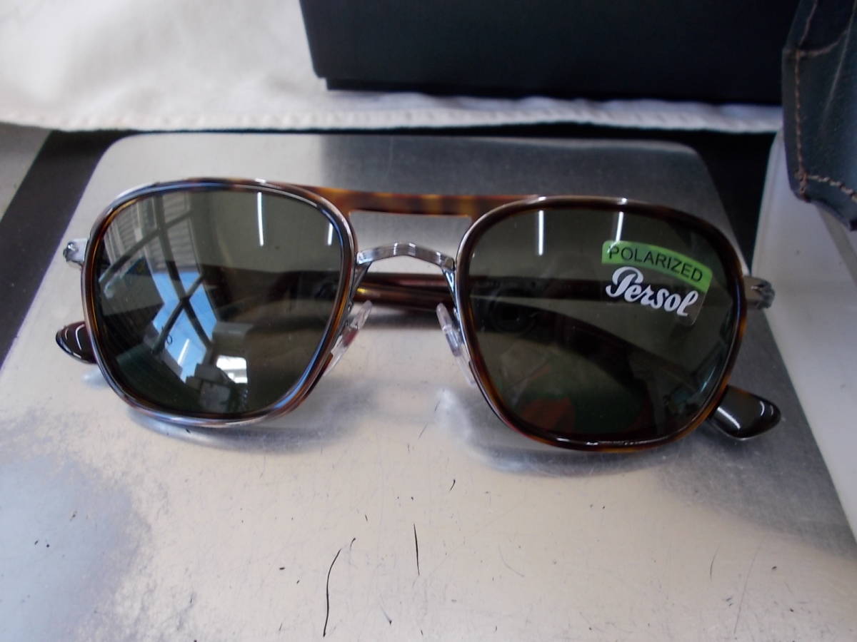 上品なスタイル 偏光 Persol ペルソール サングラス レトロデザイン