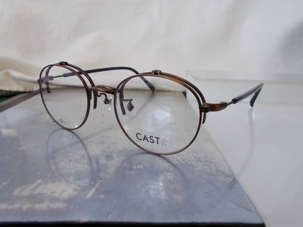  cast CAST tip-up type Boston titanium glasses frame 3222-3 single type /. type 