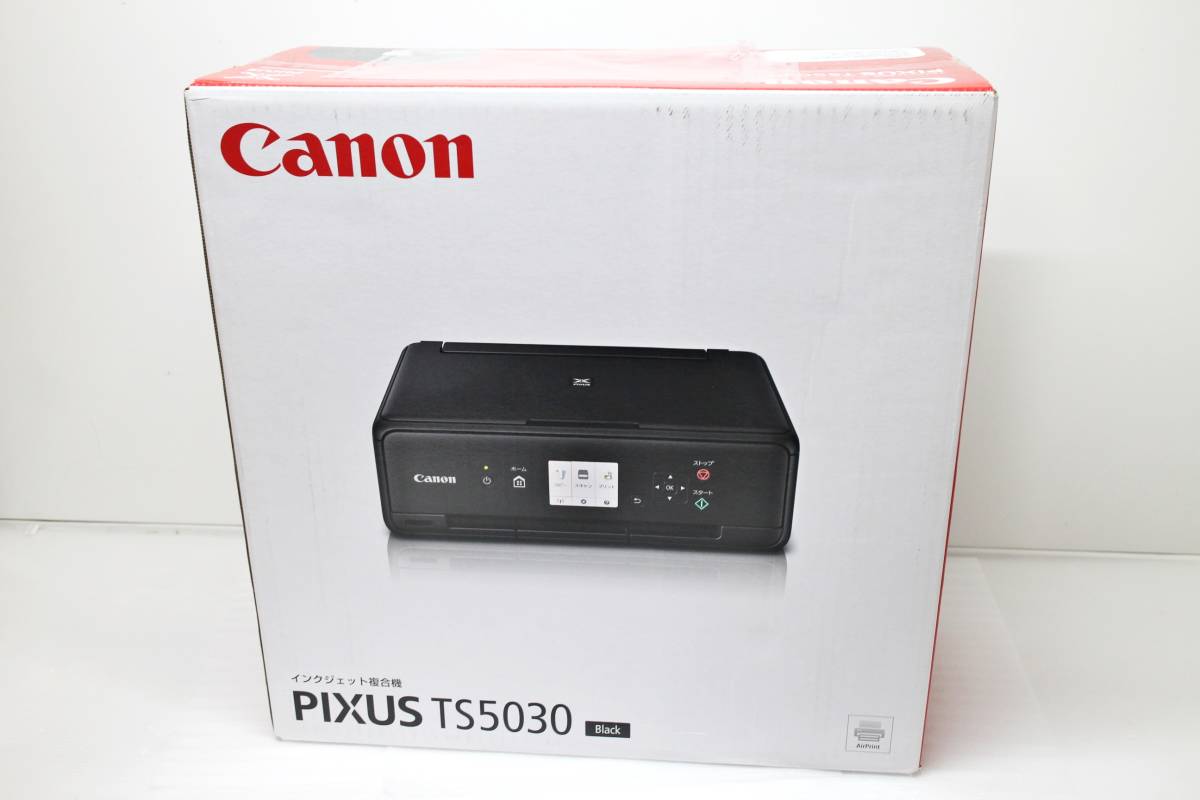 キヤノン プリンタ A4インクジェット複合機 PIXUS TS5030 未開封品-
