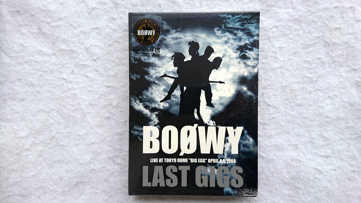 BOΦWY　 LAST GIGS [DVD]　 コンサートパンフレット縮小復刻版封入