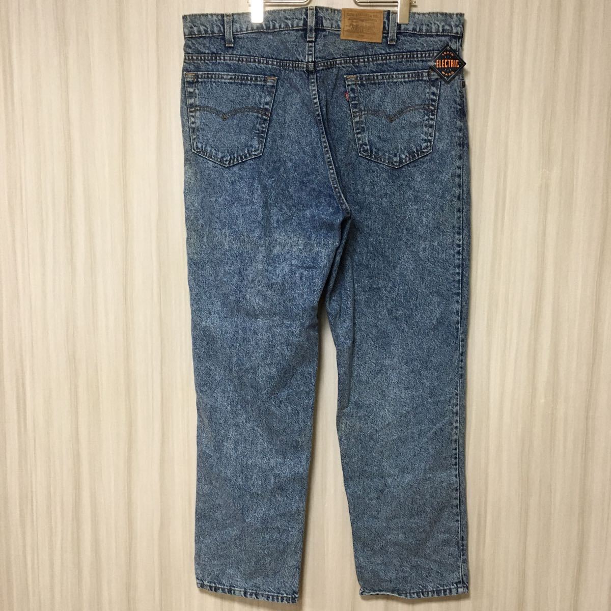 Levi's リーバイス 540 USA製 90s バギーデニム ELECTRIC WASH Levi's リーバイス 540 USA製 90s バギーデニム ELECTRIC WASH