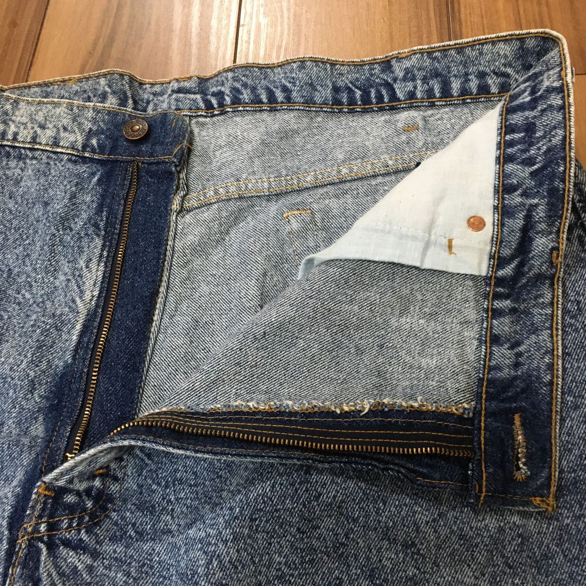 Levi's リーバイス 540 USA製 90s バギーデニム ELECTRIC WASH Levi's リーバイス 540 USA製 90s バギーデニム ELECTRIC WASH