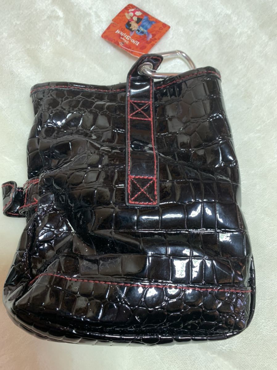 品 クロコダイル風 Disney ディズニー スティッチブラック バッグ 引っ掛けられるバッグ 大きさ約 16 3 5cm 上 その他 売買されたオークション情報 Yahooの商品情報をアーカイブ公開 オークファン Aucfan Com
